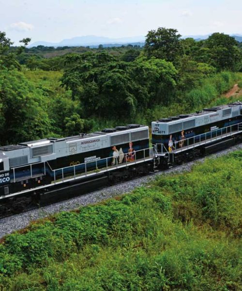 Sheinbaum supervisa obras del Tren Interoceánico