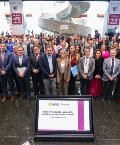 La Secretaría de Economía realizó la primera Feria de Contenido Nacional de la Cadena de Valor de la Vivienda