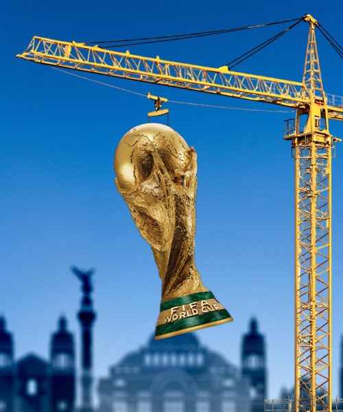 Inversión pública en materia de infraestructura, de cara a la realización del Mundial de Futbol 2026.